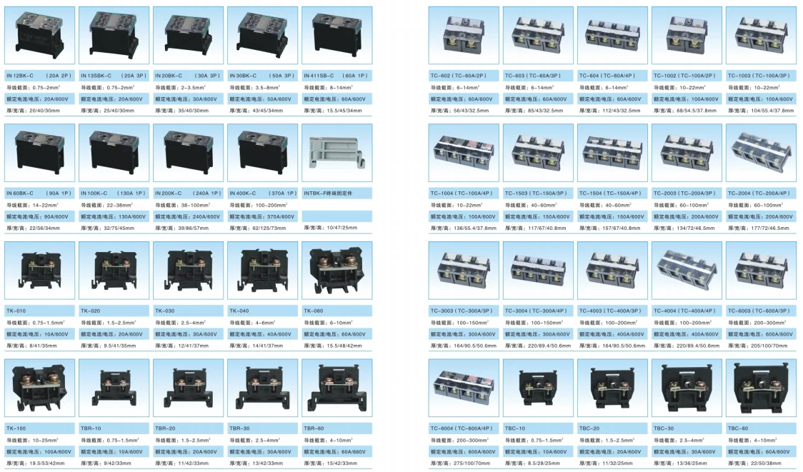 iehc Factory direct European terminal fixed high current terminal