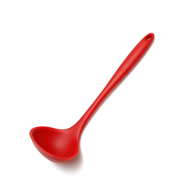 Kitchen Set Spoon Colander Do Not Hurt The Pot Silicone Spatula