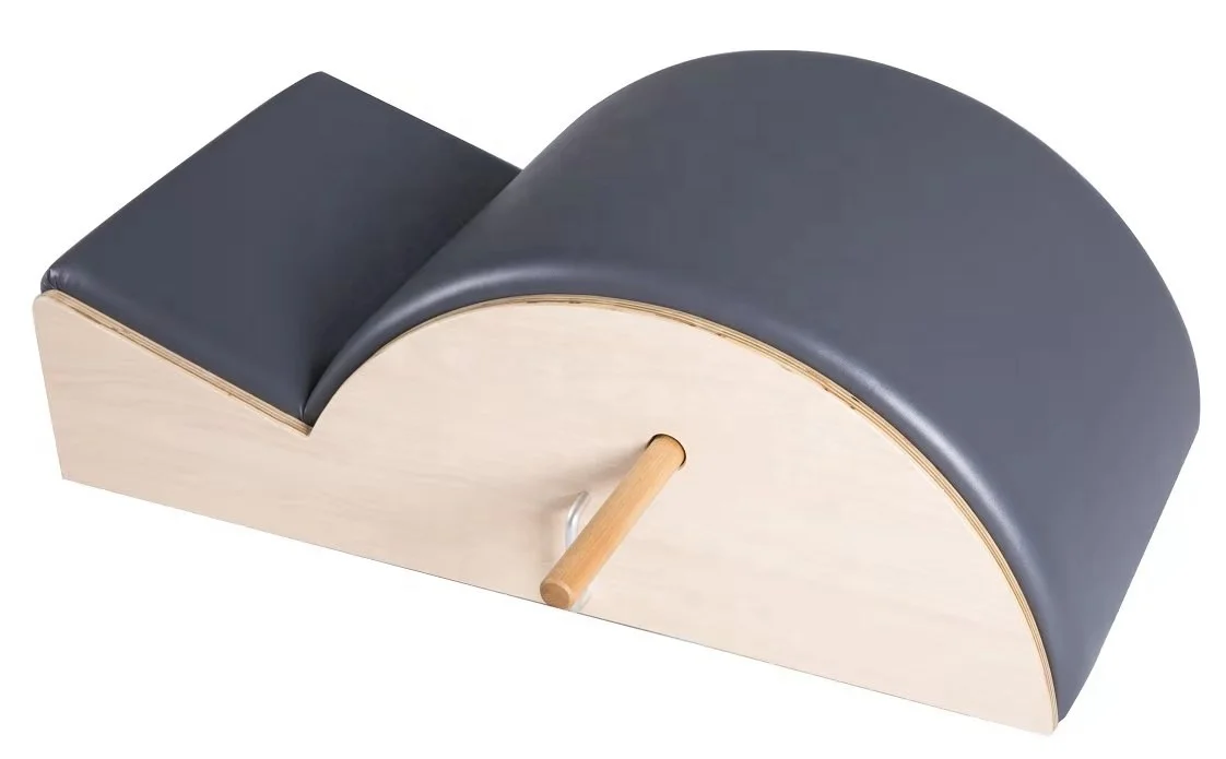 Wholesale High Quality Wood Pilates Reformer Fitness Equipment Barrel Set  Spine Instrument Set Spine Corrector For Yoga