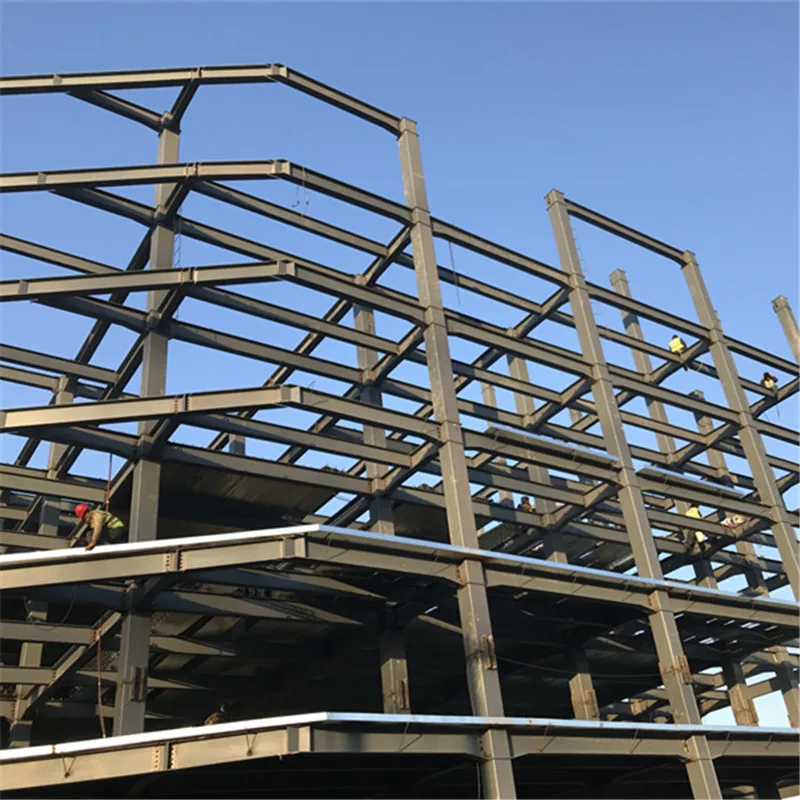 Prefabricated structures glass curtain wall office building