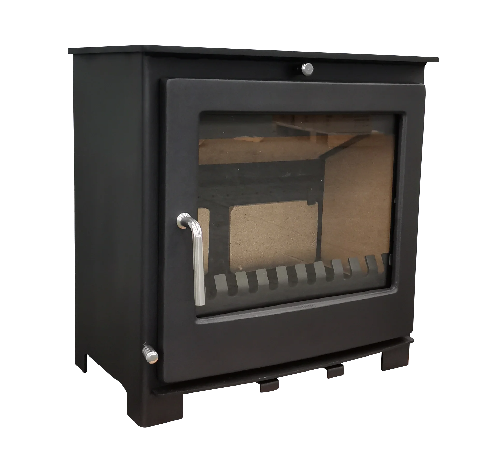 Made by Chinese Manufacturers Multi-fuel Wood-burning Stove Matt Black Indoor High Temperature Resistant Wood Stove