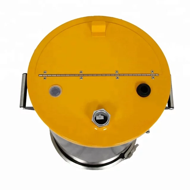 Electrostatic Powder Coating Fluidizing  Container  Powder Hopper Powder Tank For Coating Machine