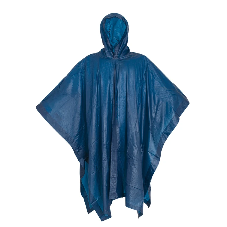 Waterproof colored custom printed pvc rain coat poncho