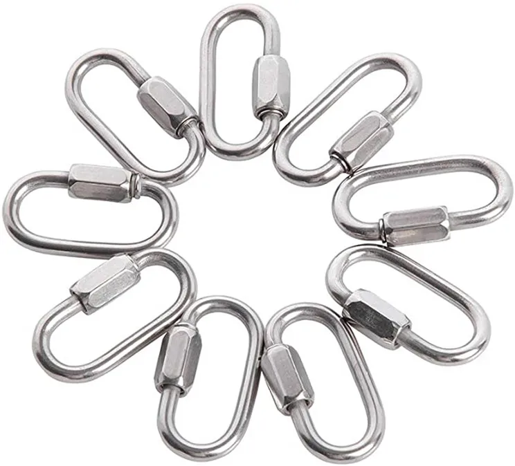 Заводские длинные быстроразъемные цепные соединители из нержавеющей стали 304/316