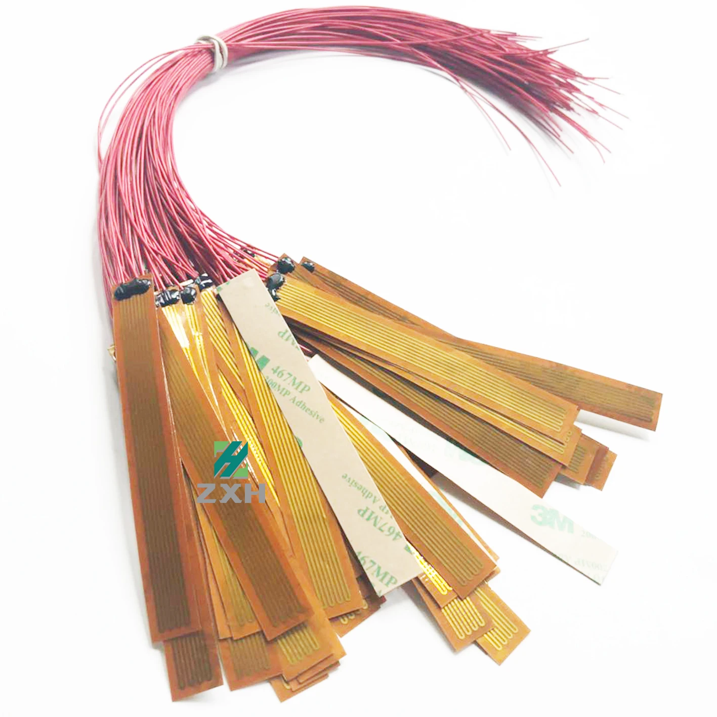 custom 3v 5v 12v 24v 220v electric film flexible polyimide heater