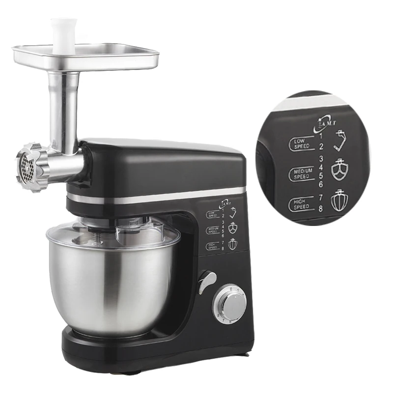 Мясорубка электрическая с вращающейся чашей