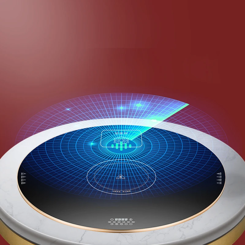 table meal insulation glass hot tray Multi-functional Heating Board Table heating board induction cooker hot pot