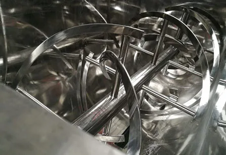 horizontal screw belt mixer powder-powder mixer powder and slurry liquid mixer