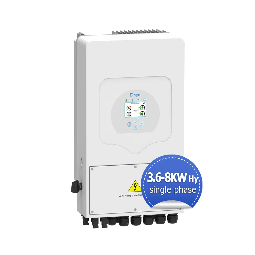 pv 5kw 6kw 8kw 10kw Hybrid Solar Energy Power UPS On Grid fronius Inverter Inverters Converters