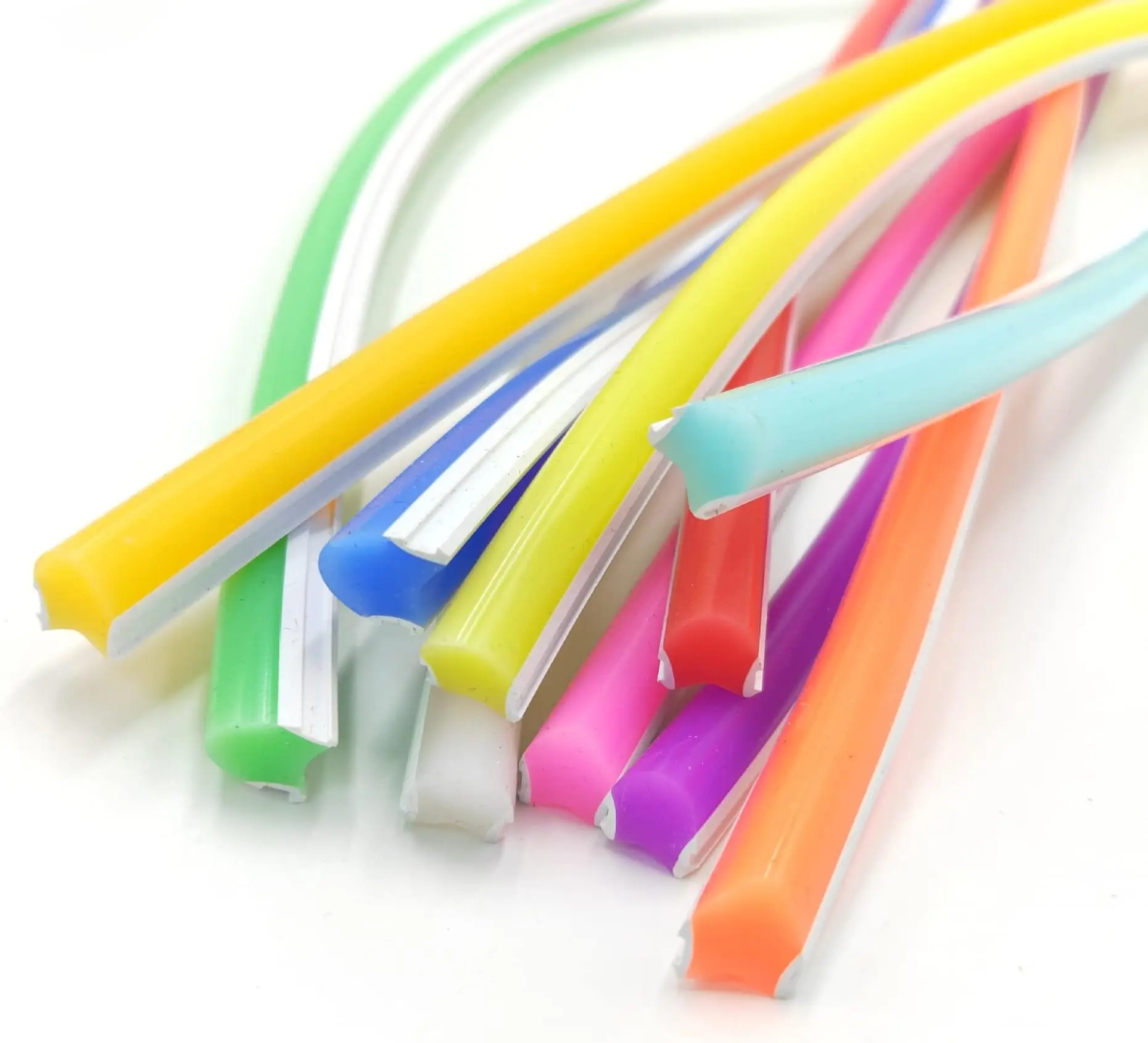 Quality Certification 6mm Silicon Led Neon Flex  Led Diffuser  Tube for Product Explosion Modern Novel Design Neon Sign