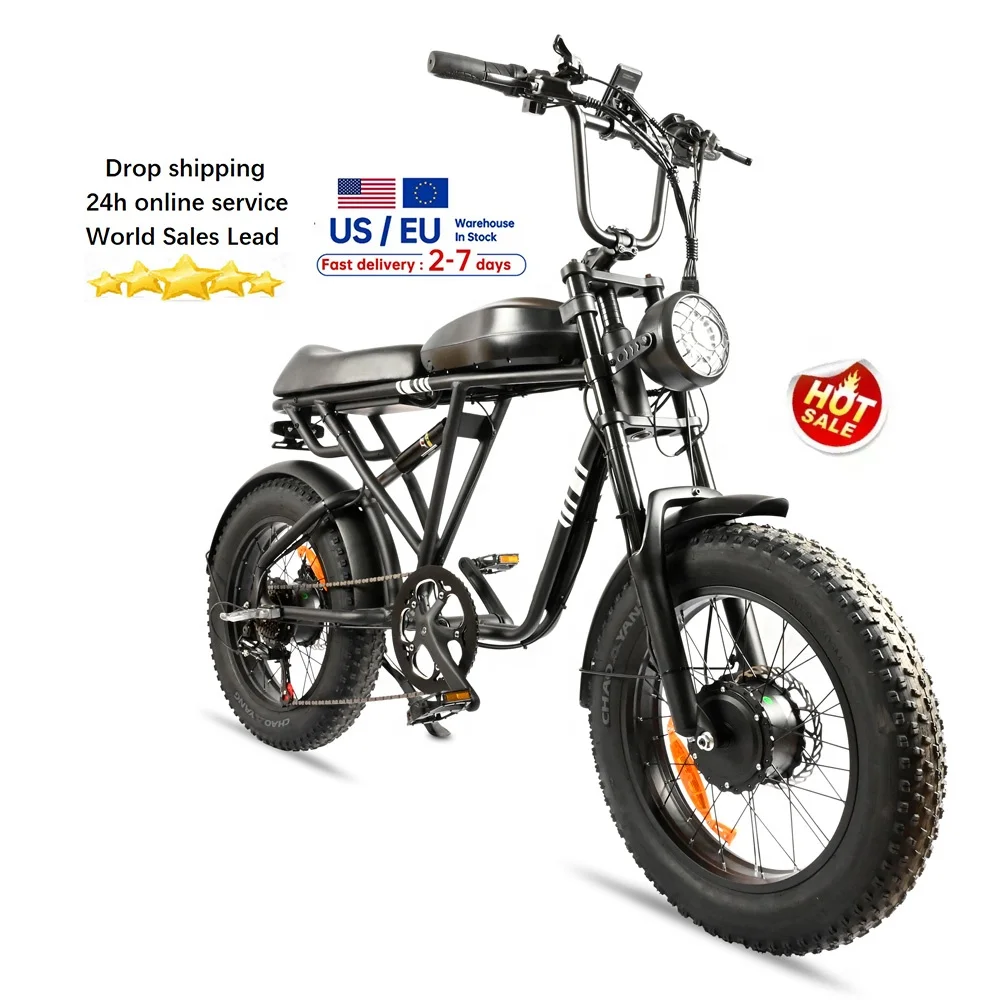 mountain High Performance electric bike 48v52v Double battery 30Ah 1000W electric bicycle NS5 high power ebike