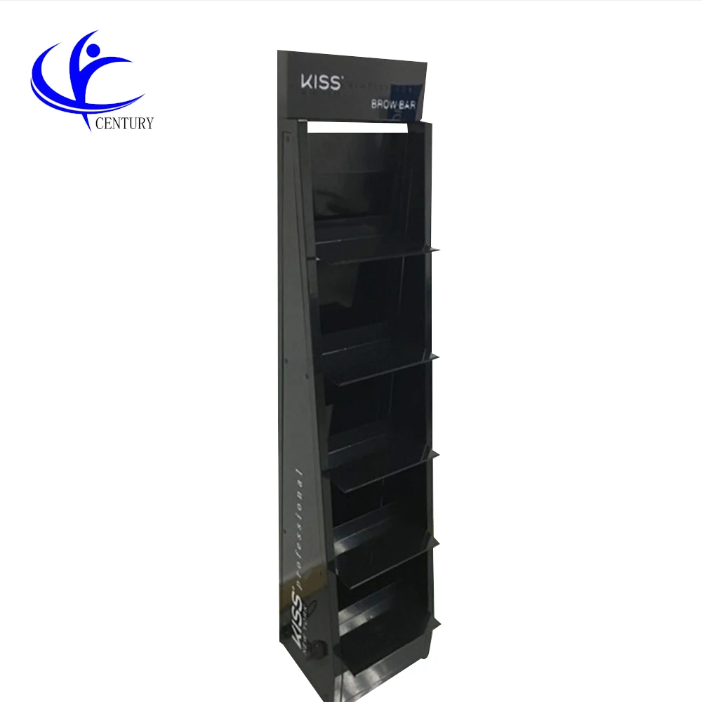Lcd showcase furniture designs shoe displmobile phone accessories  cosmetics  display cabinet design steel metal makeup showcase
