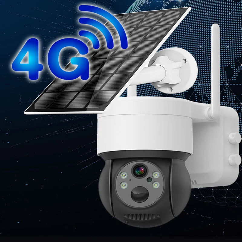 3 mega-pixel camera outdoor solar camera home HD night vision wireless remote monitoring camera