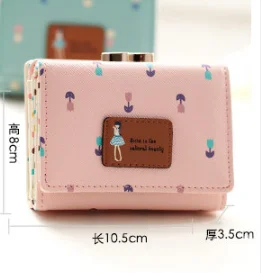 Sales Promotion Wholesale Cute Ladies Multi-function Wallet Pu Leather Wallet For Women
