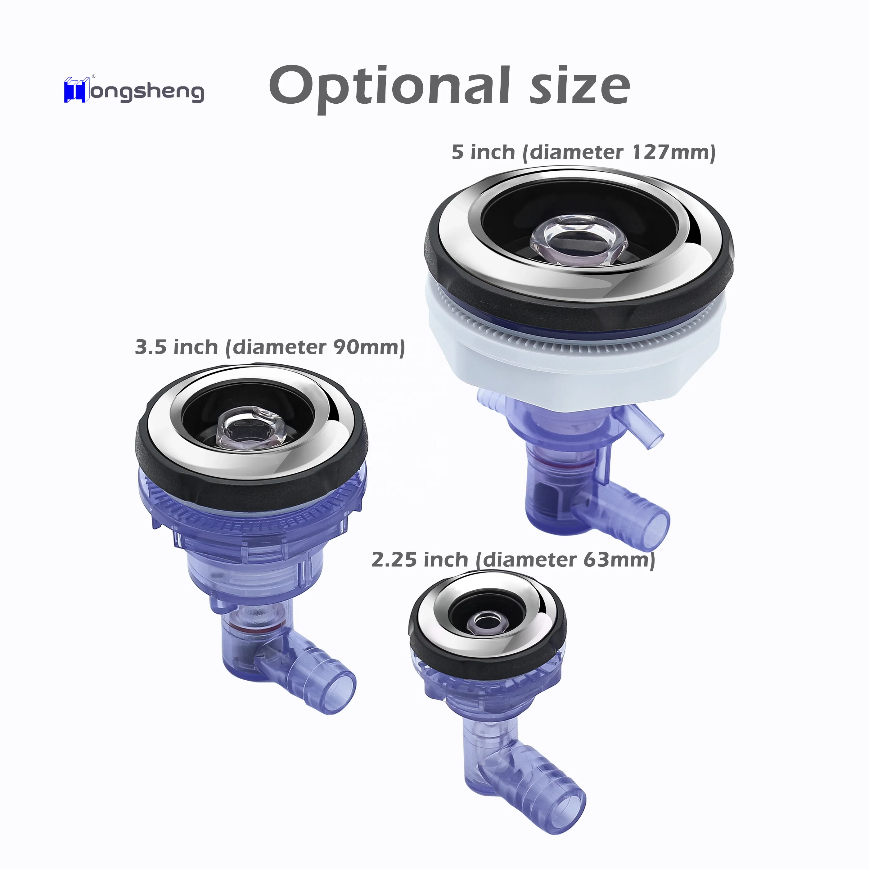 HT-B266-2  Anti UV Material Jets for Outdoor Family Hot Tubs  5 Inch Directional Spa Jets