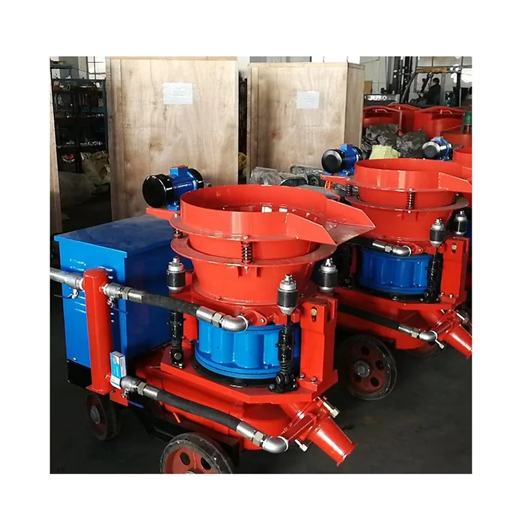Concrete spraying dry electric diesel shotcrete machine for sale
