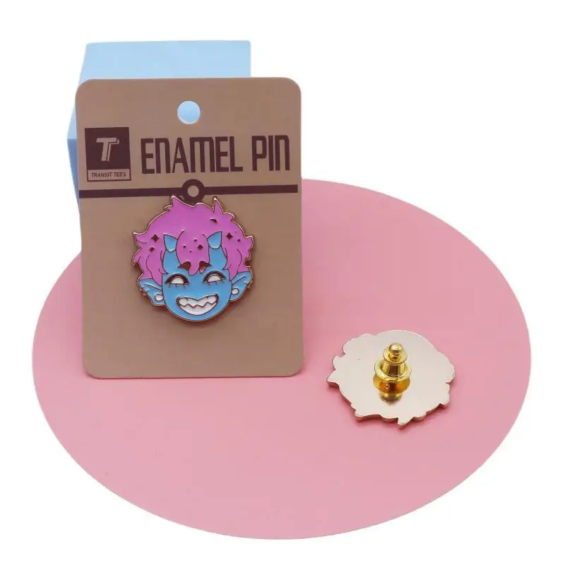 custom printed metal pins custom DIY logo Screen Promotional Gifts Pins Metal 3D enamel brooch nickel metal badge