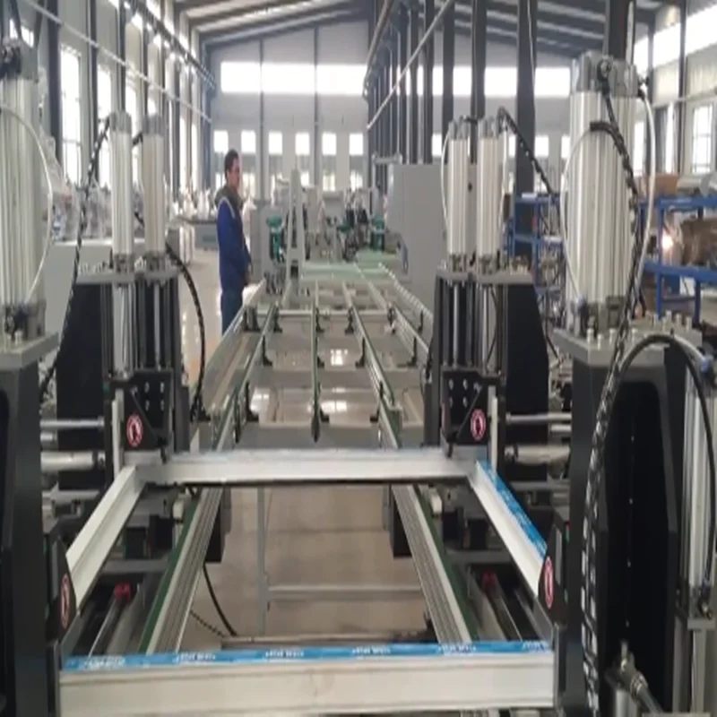 Pvc window of automatic cnc production line equipment for the production of plastic windows