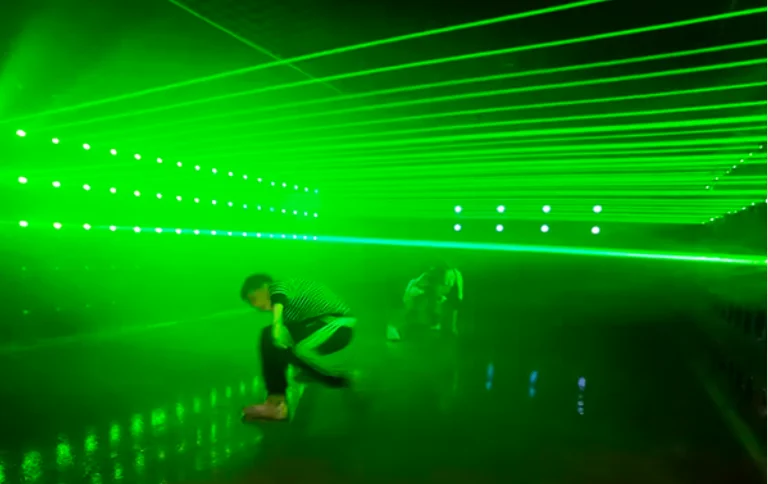 2024 Inmers Laser Fun Fitness Game Activate Game System Training Room Popular City Game Room