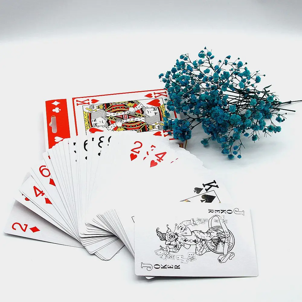 wholesale cross-border custom large poker cards funny board game playing cards