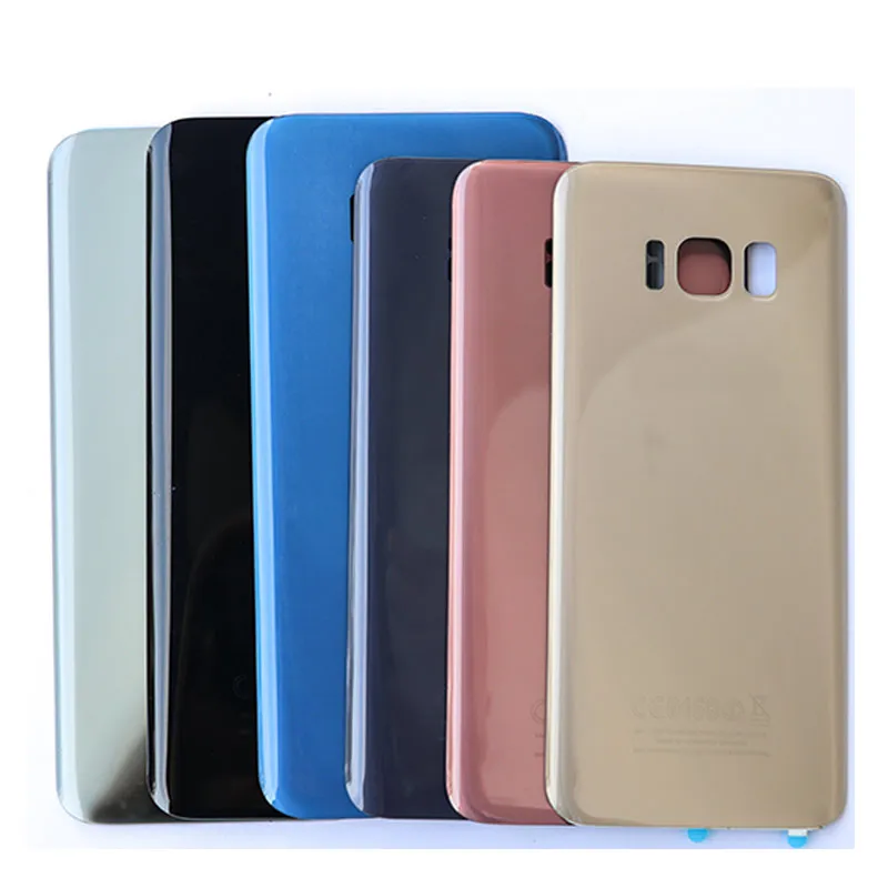Крышка батарейного отсека для телефона Samsung Galaxy J730 S8 7 Edge A7 A9 10 A10 A30s A31 Bqck 2016 корпус задняя крышка стекло