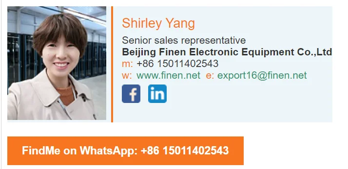 Name card of Shirley