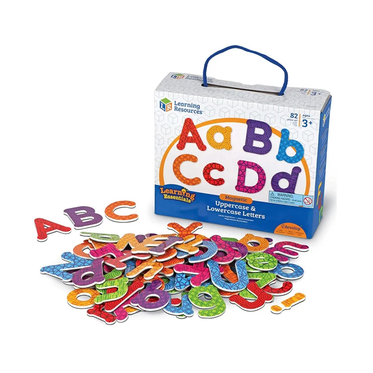 ABC learning toys cartoon 26 letters magnetic alphabet for kids