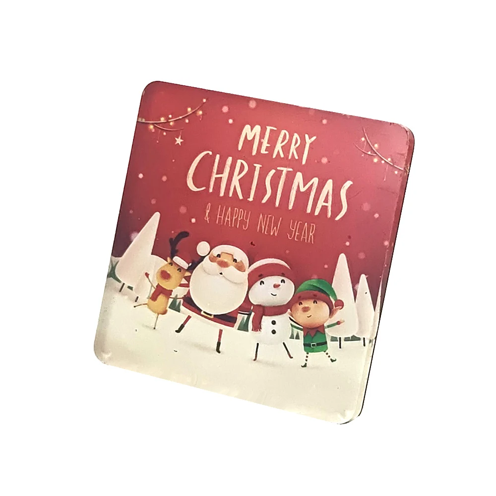 Made in China 3D Landscape Photo Cartoon Animation Square Magnetic Fridge Magnets Christmas Gifts square refrigerator magnet