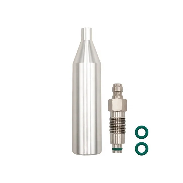 RG Threaded Replacing 12g Co2 Cylinder with 8mm Quick Disconnect Pneumatic HPA Conversion Kit