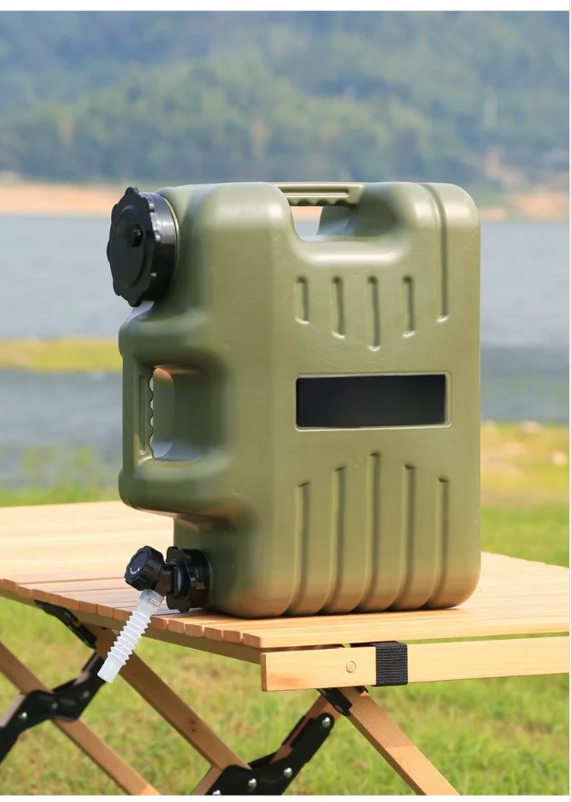 Camping Water Containers,Portable Water Tank Storage with Spigot,Large Bucket for Hiking BBQ Gear Survival