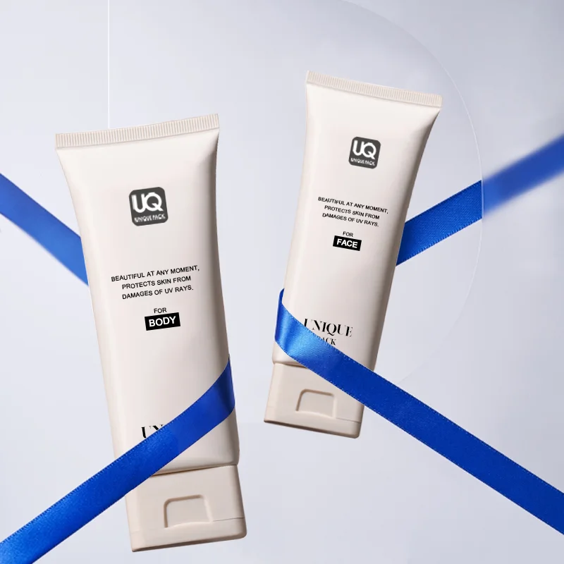 Eco Friendly Rectangle Lid Square Flip Top Caps Cosmetic Tubes Packaging For Lotion Cream Soft Squeeze Square Plastic Tube