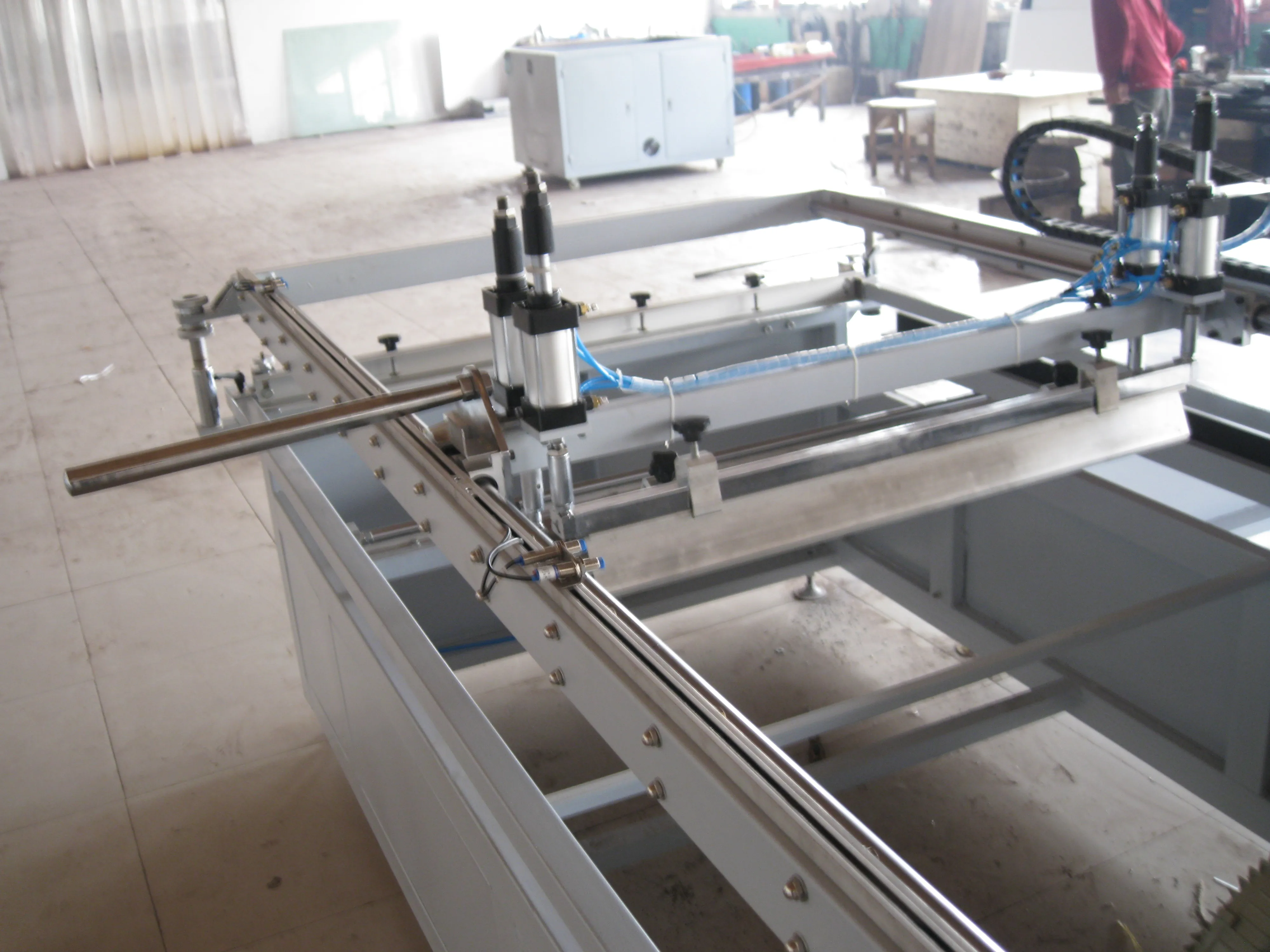 Silk Screen Printing Electrostatic Flocking machine for T-shirt
