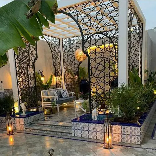 Window Grill 304 Stainless Steel 15mm Solid Plate Laser Office Design Sus304 Shiny Gold Partition Metal For Wall Cladding