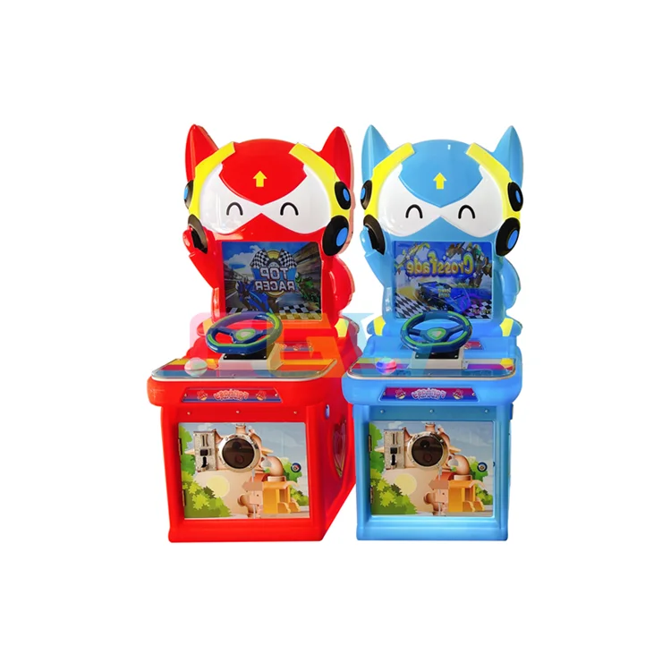 CGW Toddlers Car Arcade Racing Game Machine Simulator Arcade Motor Racing Car Game Machine