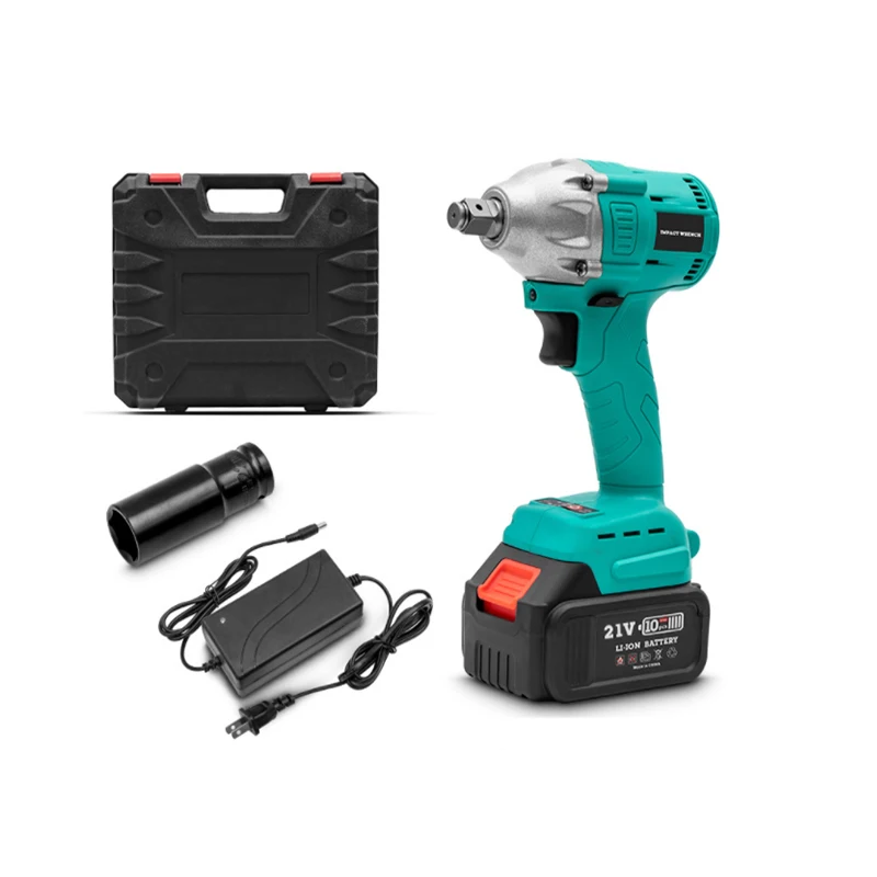 Brushless Motor Quality Portable Handheld Rechargeable battery electric power wrench 330N.m impact cordless electric wrench