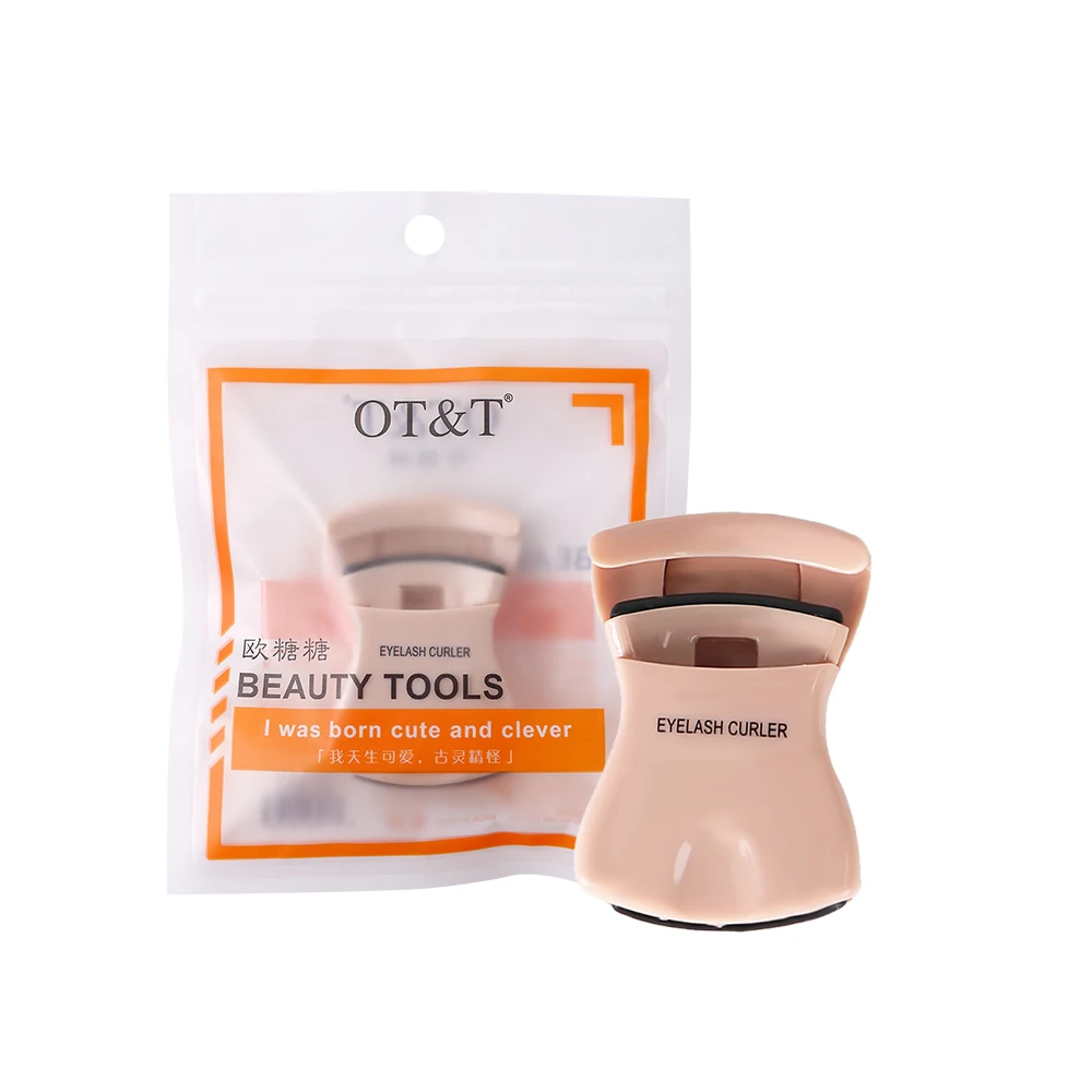 Мини-Бигуди для ресниц OT & T OT636 розовые зеленые симпатичные умные из АБС-пластика портативные силиконовые подушечки инструмент макияжа и