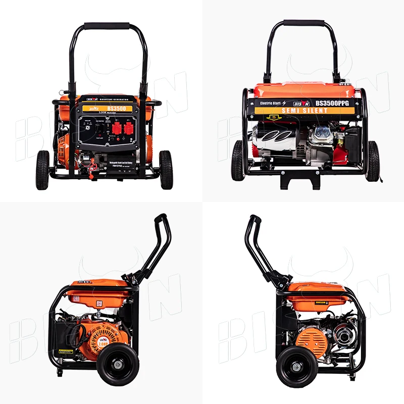China wholesale 220/380 Volts portable power gasoline copper generator 2.8-3.0kw Gasoline Generators
