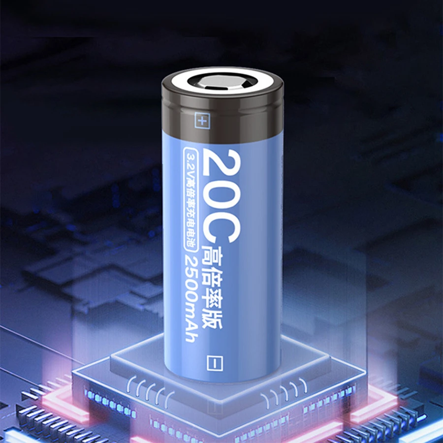 Multi-function Portable Cylinder 3.2V 26650 Power Original Constant Voltage Lithium Iron Battery Large Capacity