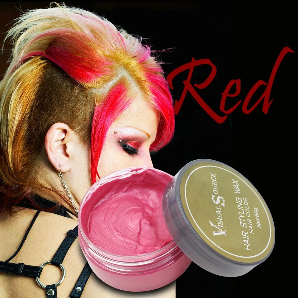 OEM/ODM visualsource Color Matte Hair Wax,color styling