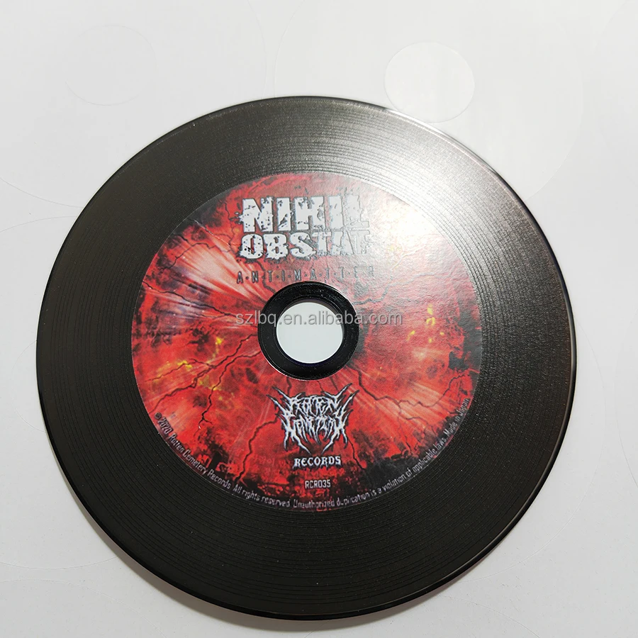 Пользовательская печать прессование Запись фильмов DVD копия дублирование в белой коробке