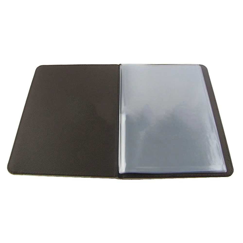 restaurant bifold leather & pu menu holder cover hotel menu folders
