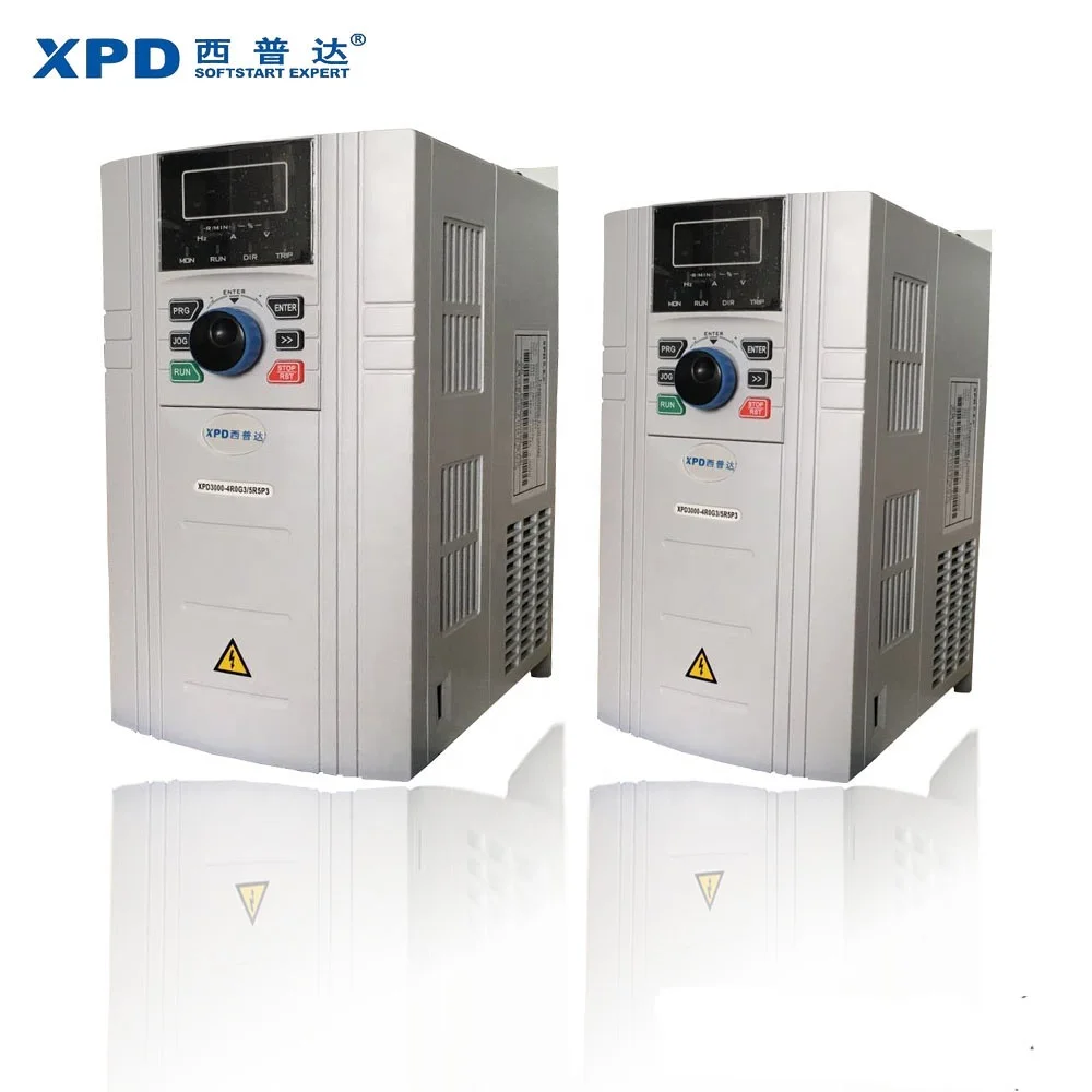 220V single  phase to 380V 3 phase converter 5.5kw 11kw15kw ac motor drive  inverter 50hz60hz VFD