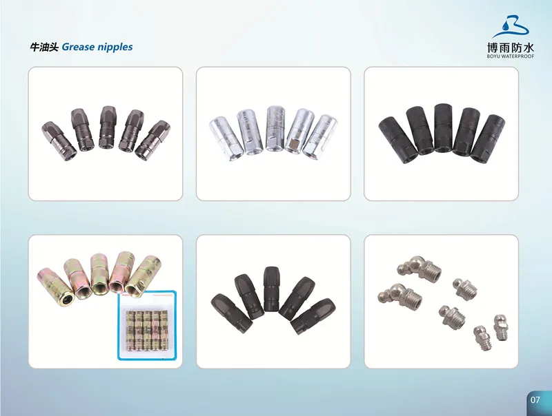 Steel resin grouting Injection packers 13*100 mm A10 Nipples low pressure