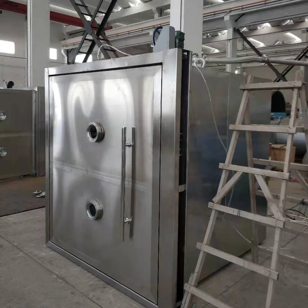 FZG Series Food Vacuum Dryer Drying Oven Chamber Machines Dehydrator For Fruit Square Vacuum Dryer