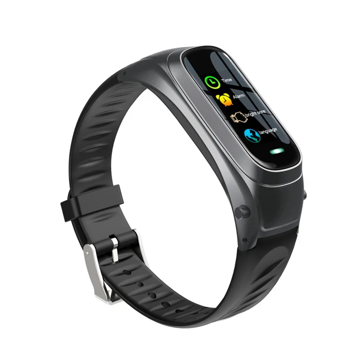 Smart talking bracelet AI voice 5.0 heart rate blood pressure sleep detection new intelligent answering bracelet