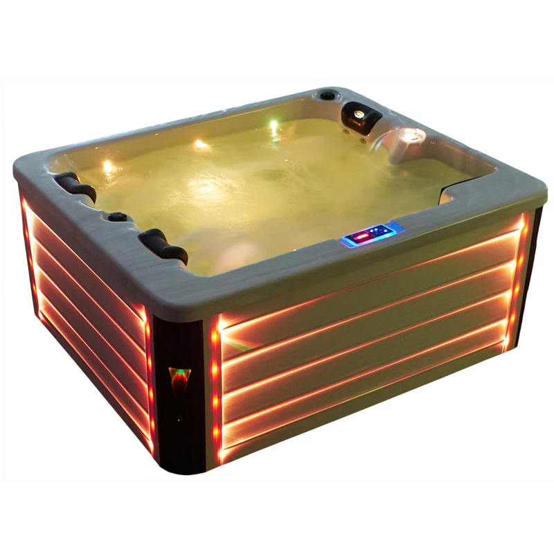 Luxurious Small Size  Automatic Massage Spa Bathtub Whirlpool Intex Garden Hot Tub Outdoor For 3 People Use