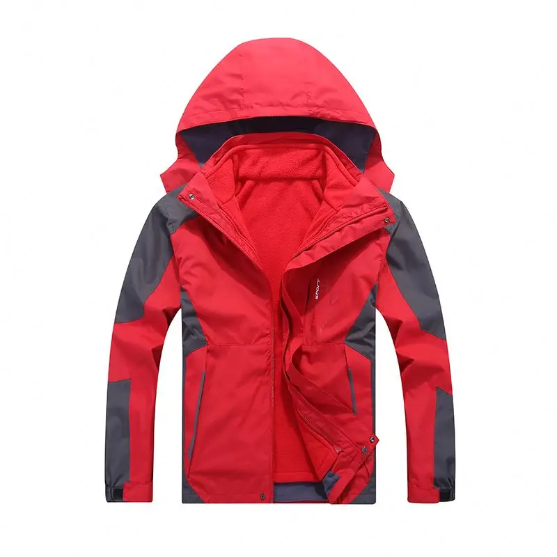 
Professionally designed outdoor jackets for men and women with removable plush padded jacket 