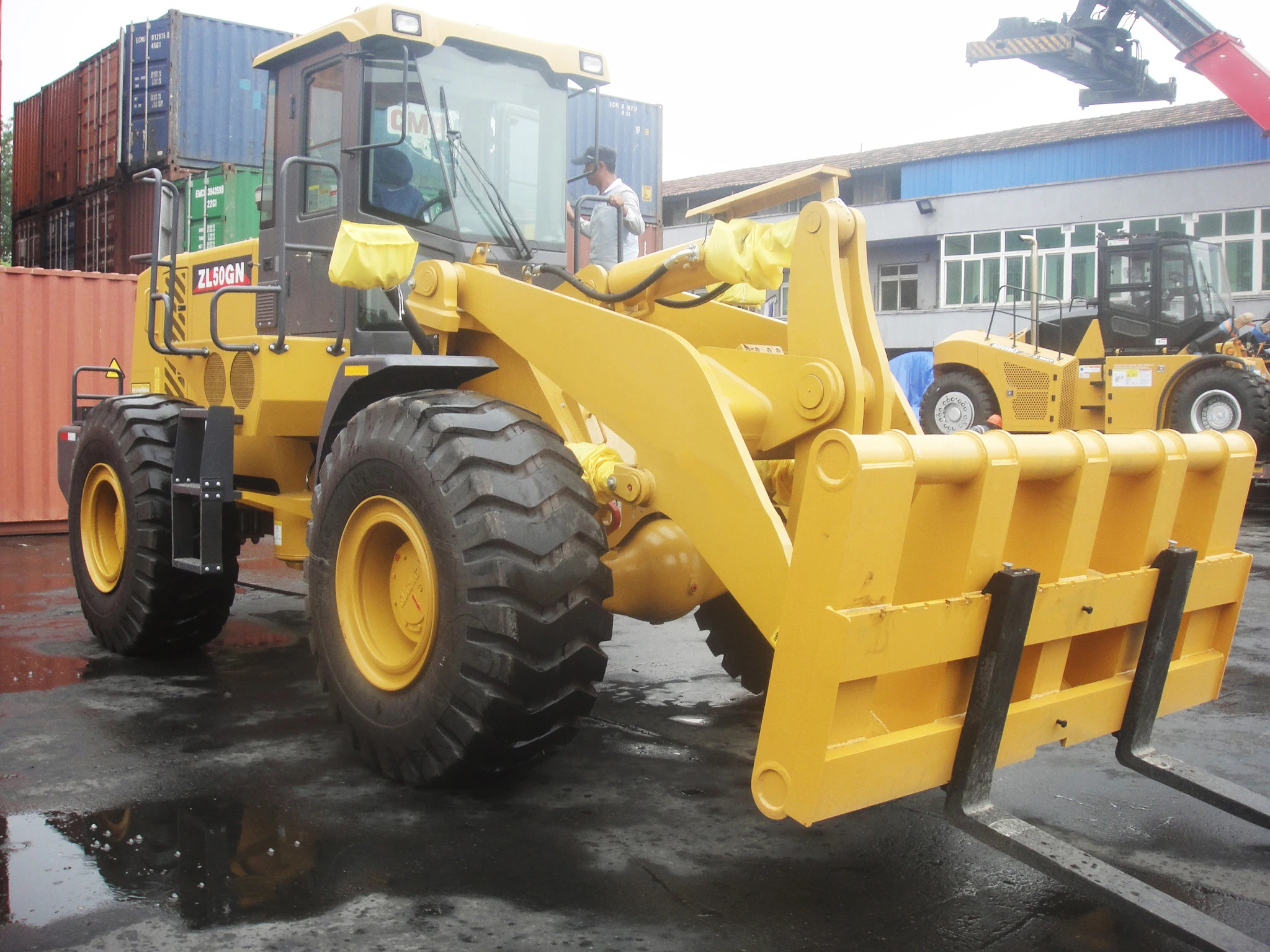 XC958 wheel loader front loaders with rated load 5t capacity with bucket 3cbm ZL50GN ZL50 models promotion for really hot sale