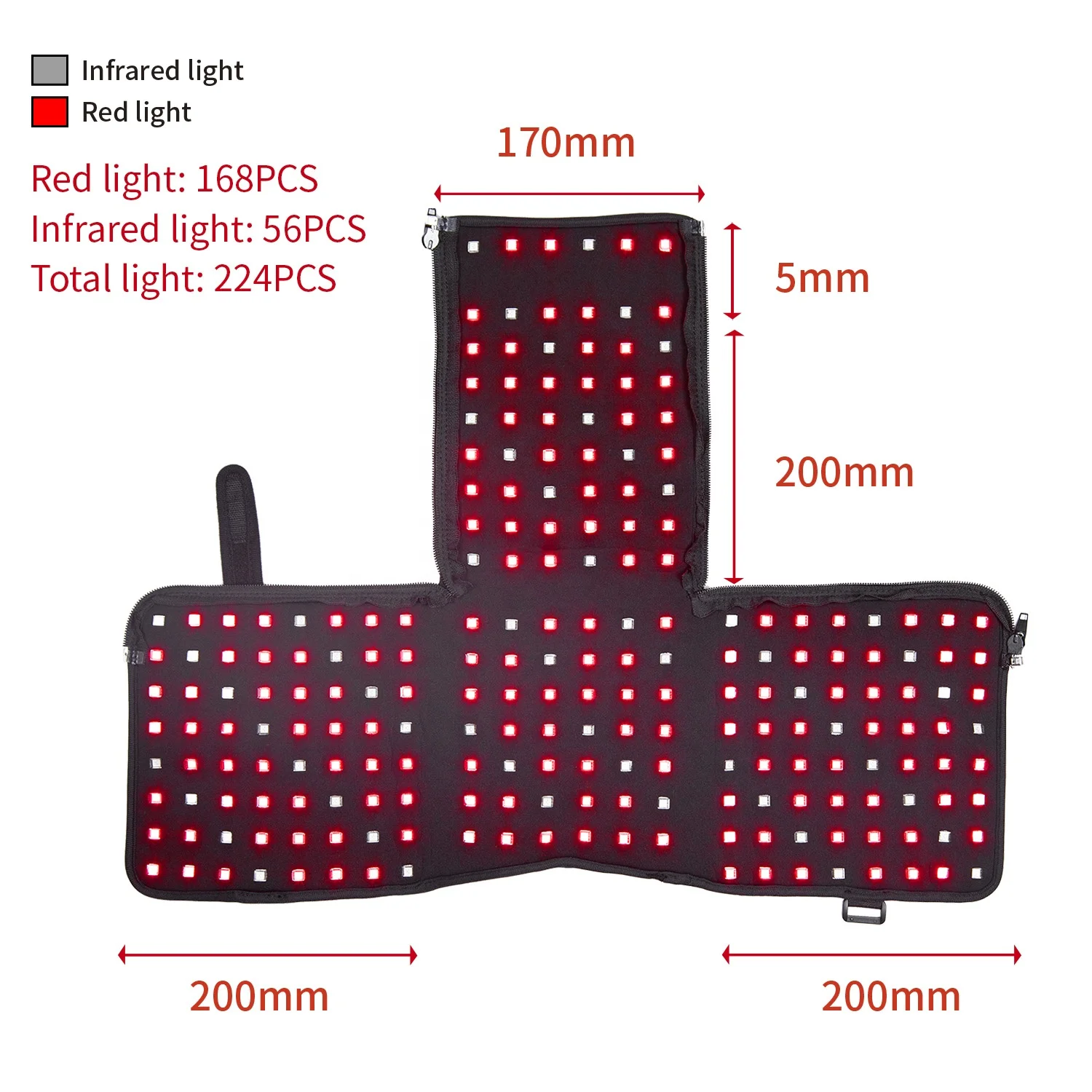 DGYAO Red Light Therapy Laser Portable Therapy Helmet Hat Red Light & Infrared Light Therapy
