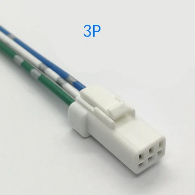 3pin/way female male 03T-JWPF-VSLE-S 03R-JWPF-VSLE-S Automotive  wiring harness socket custom-made waterproof wire harness